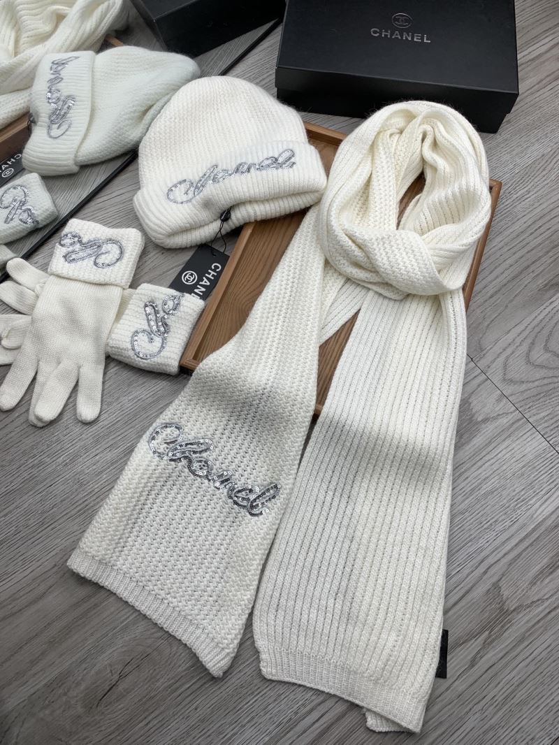 Chanel Caps Scarfs